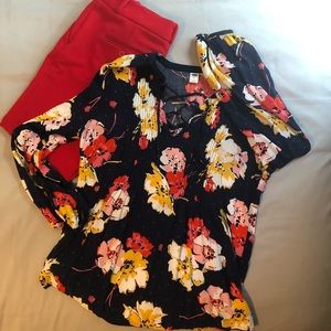 Old Navy Floral Top
